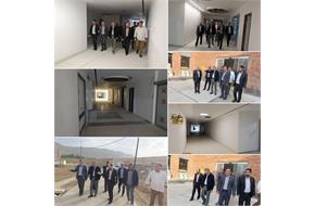 بازدید معاون استاندار کرمانشاه از روند تکمیل فاز دوم بیمارستان شهدای سرپل‌ذهاب