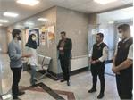 بازدید دکتر ایازی مدیر شبکه بهداشت و درمان شهرستان سرپل ذهاب از مرکز جامع سلامت روستایی قلعه شاهین