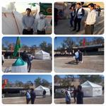 بازدید از موکبهای مستقر درمسیرز وار حسینی