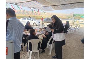 خدمات واحد آموزش سلامت در موکب های اربعین حسینی