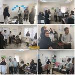 بازدید رئیس مرکز بهداشت از پایگاه های بهداشتی