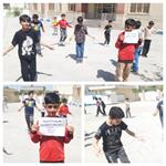 مسابقه طناب زنی به مناسبت هفته سلامت در مدارس شهرستان