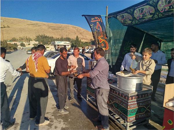 برپایی ایستگاه صلواتی