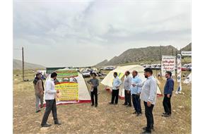 برپایی ایستگاه سلامت شبکه بهداشت و درمان شهرستان سرپل ذهاب
