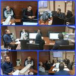 جلسه پیگیری روند اجرای پروژه عمرانی بهسازی اورژانس بیمارستان شهدا سرپل ذهاب