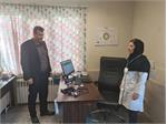 بازدید دکتر ایازی مدیر شبکه بهداشت و درمان شهرستان سرپل ذهاب از پایگاه سلامت شهری شماره سه