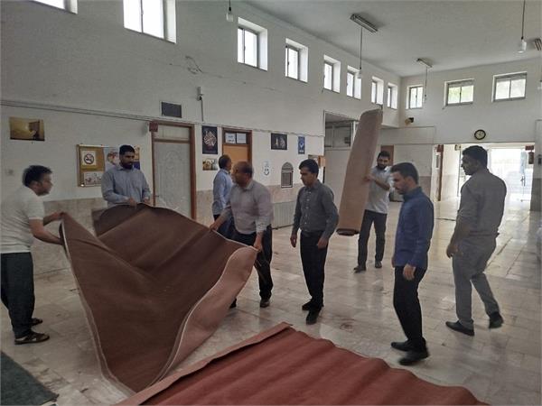 تجهیز و آماده سازی محل اسکان مهمانان صعود به ارتفاعات بازی دراز