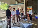 بازدید میدانی از موکب های سطح شهرستان توسط دکتر منصوری رئیس شبکه بهداشت و درمان