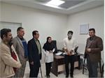 بازدید مدیر شبکه بهداشت و درمان سرپل ذهاب از مرکز بهداشتی درمانی گرده نو