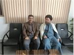 دیدار دکتر مهدی ایازی مدیر شبکه بهداشت و درمان سرپل ذهاب با امام جمعه محترم شهرستان