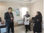 بازدید دکتر ایازی مدیر شبکه بهداشت و درمان شهرستان سرپل ذهاب از پایگاه سلامت احمدآباد