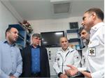 بازدید دکتر میعاد فر رئیس اورژانس کشور از بیمارستان شهدا سرپل ذهاب