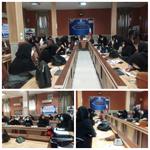 جلسه بازآموزی مراقبین سلامت توسط واحد بهداشت خانواده