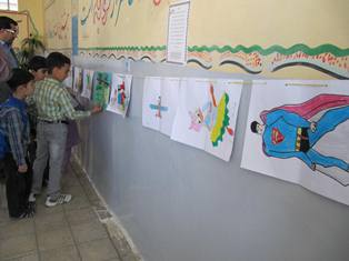 برگزاری نمایشگاه نقاشی به مناسبت روز جهانی کودک 3