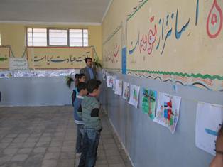 برگزاری نمایشگاه نقاشی به مناسبت روز جهانی کودک 7